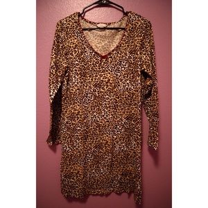 Charter Club Leopard Print Nightgown